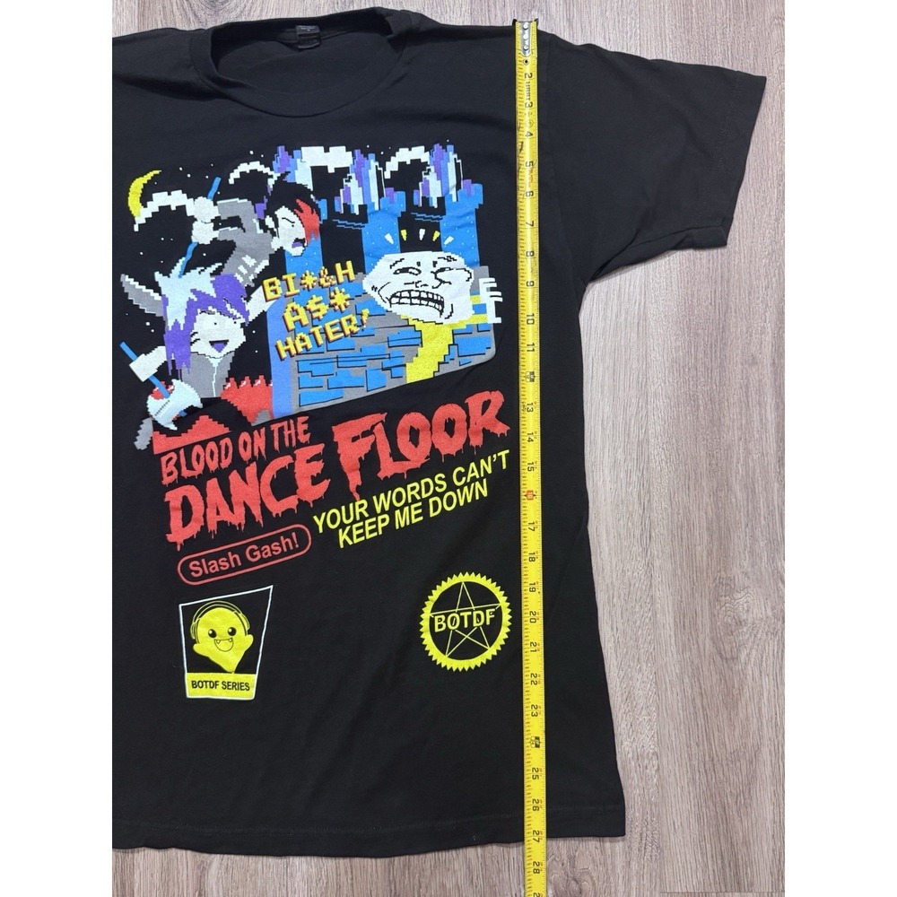 Y2K Tultex Blood On The Dance Floor T Shirt Size M - Picture 3 of 7
